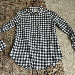 Gingham button down